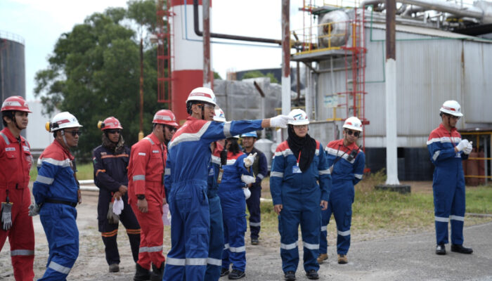Management Walkthrough VP Subsidiary Risk Management PT Pertamina (Persero) Tekankan Aspek HSSE Harus Dipahami Seluruh Pekerja dan Mitra Kerja